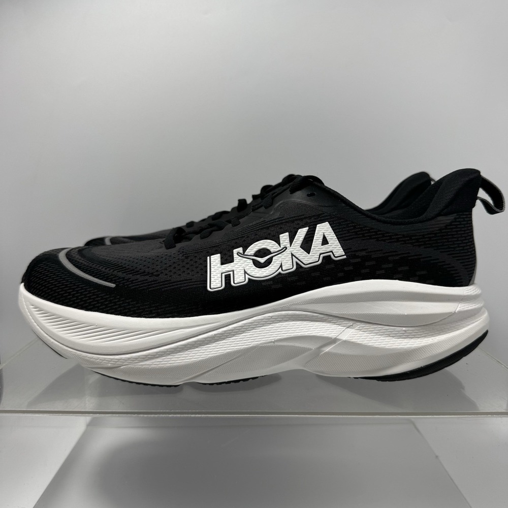 Brand New Hoka Skyflow Black White 1155111-BWHT Running Shoes Men's Size 11.5 D